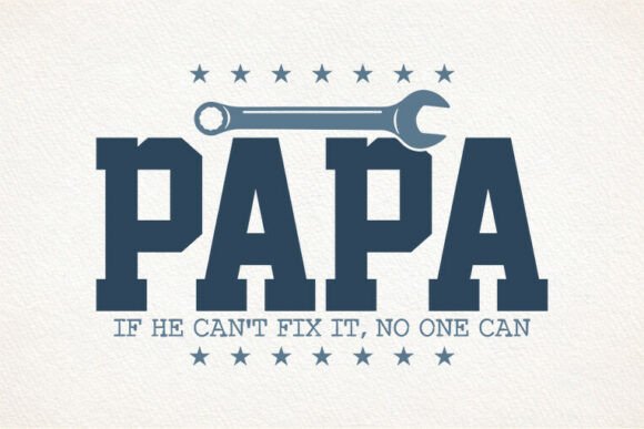 Mechanic Papa Fix It SVG Tshirt: The Ultimate Father's Day Gift Design