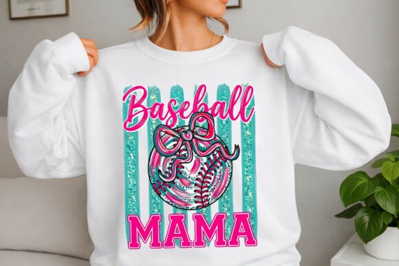 More Than a Graphic: The Baseball Mama Pink Ribbon Design PNG