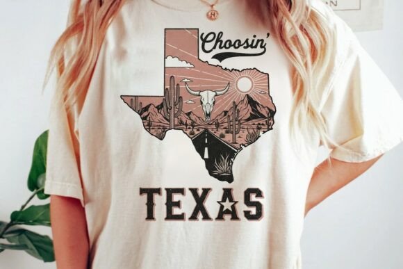 Texas Desert Road Trip Skull Design: The Ultimate Creative Asset