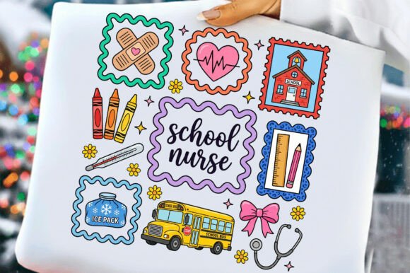 Whimsical Doodle Design for Nurses: Creative Uses